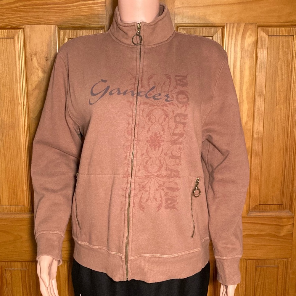 NWOT Gander Mountain Vintage Jacket Mock Neck Coat Brown Size XL Extra Large